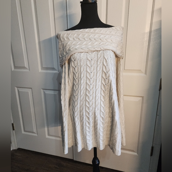 Lafayette 148 New York Cowl Neck Sweater L - Picture 2 of 7